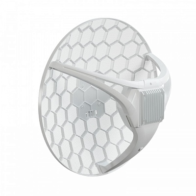 Уличная антенна 4G Mikrotik LHG LTE18 kit (LHGGM&amp;amp;EG18-EA) уличная антенна 4G MIMO 17 дБ со встроенным PoE роутером и PCI модемом LTE cat18 1200 Мбит/c