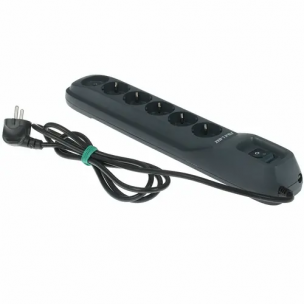 Сетевой фильтр 7,0м Pilot L-MAX черный, розетки - 6, 16 А, 3500 Вт