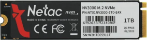 SSD накопитель 1 Tb M.2 2280 M Netac NV3000 &amp;lt;NT01NV3000-1T0-E4X&amp;gt;
