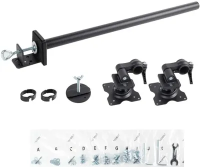 Кронштейн для мониторов ЖК Kromax OFFICE-5, до 32&amp;quot;, до 12кг, настольный, поворот и наклон