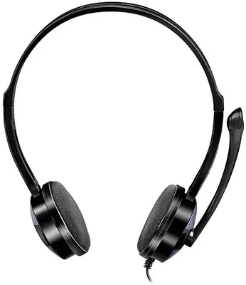 Гарнитура SVEN AP-151MV &amp;lt;Black&amp;gt; (с регулятором громкости,  шнур  1.2м)