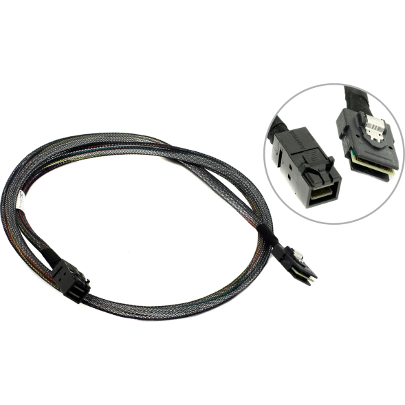 Кабель Adaptec ACK-I-HDmSAS-mSAS-1M &amp;lt;2279700-R&amp;gt; (SFF-8643--&amp;gt;SFF-8087 1м)