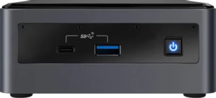 Платформа Intel NUC BXNUC10i3FNHN, без кабеля питания