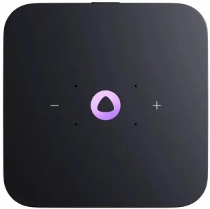 Умная колонка Яндекс Станция Миди с Алисой, с Zigbee, 24Вт черный YNDX-00054BLK