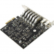 USB контроллер ORIENT AM-U3142PE-6A2C PCI-E x4, разъемы: 2 x USB 3.2 Gen 2 Type-C, 6 x USB 3.2 Gen 2 скорость 10 Gps