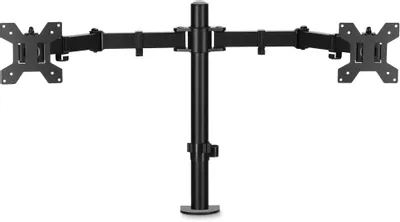 Кронштейн для мониторов ЖК Buro M052, до 27&amp;quot;, до 16кг, крепление к столешнице, поворот и наклон
