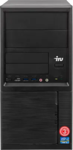 Компьютер  Core i5-9400 (2.9)\H310M\8Gb\SSD 240 Gb\2*GbE LAN\2*COM\450 W\ Windows 10 Professional (64 bit), клавиатура, мышь