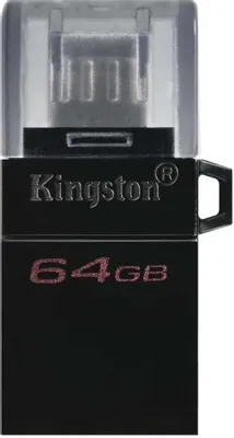 Флешка USB 64Gb Kingston DataTraveler microDuo 64ГБ, USB3.0 [dtduo3c/64gb\DTDUO3CG3/64GB]