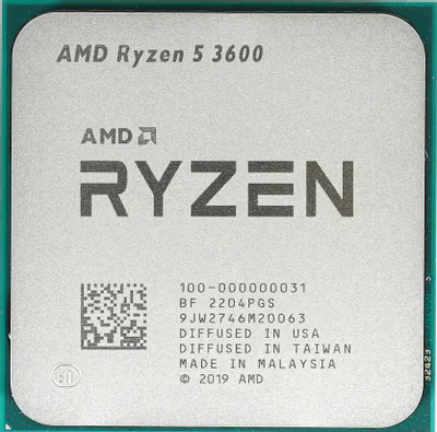 Процессор AMD Ryzen 5 3600 (100-000000031) 3.6 GHz/3+32Mb/65W Socket AM4