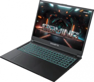 Ноутбук игровой Gigabyte G6 i7 12650H 16/SSD512/16"/IPS/FHD+/RTX4050 6Gb/DOSblack MF-G2KZ853SD