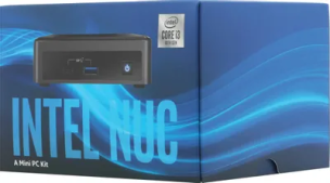 Платформа Intel NUC BXNUC10I3FNKN1 i3-10110U, 2*SODIMM DDR4 (2666), M.2, UHD graphics, Glan, WiFi, BT, Thunderbolt 3, USB-C (DP), HDMI, 3*USB 3.2, card-re