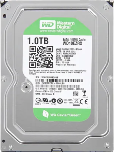 Жесткий диск WD Caviar Green WD10EZRX, 1ТБ, HDD, SATA III, 3.5&amp;quot;
