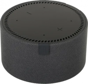 Портативная колонка Яндекс.Станция Мини` обновленная версия с часами. Цвет: чёрный. YNDX00020K