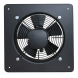 Вентилятор осевой с квадратным фланцем ERA D 450 Storm YWF4E 450