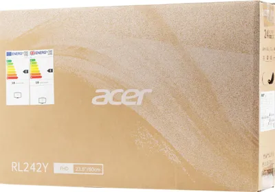 Монитор 23.8&amp;quot;  Acer RL242YEyiiv Vero темно-серый (1920x1080, 100Hz,IPS, 4ms, 1000:1, 250cd, D-Sub, HDMI) um.qr2ee.e01