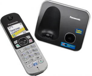 Телефон беспроводной (DECT) Panasonic KX-TG6812RUB