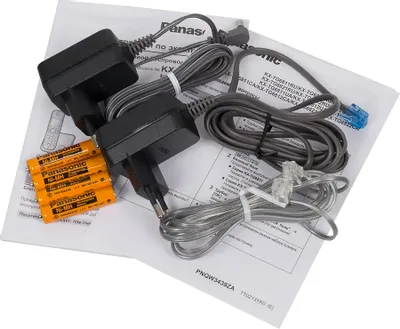  Телефон беспроводной (DECT) Panasonic KX-TG6812RUB