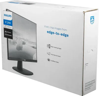 Монитор 27&amp;quot; PHILIPS 273V7QJAB/01 (1920x1080, IPS, 5 мс, 10M:1, 250 кд/м2, D-Sub, HDMI, DP)