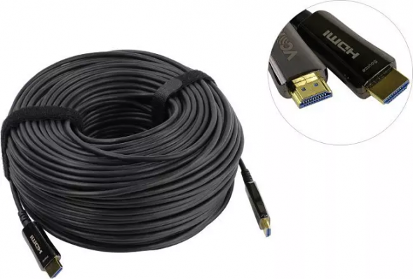Кабель optical HDMI to HDMI (19M -19M) 80м VCOM D3742A-80м