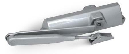 Доводчик дверной TS-68 две скорости, вес двери до 90кг (серебро)