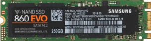 SSD накопитель 250 Gb M.2 2280 Samsung 860 EVO MZ-N6E250BW