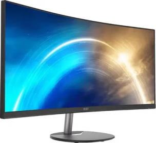 Монитор 34"  MSI Pro MP341CQ черный (3440x1440, 100Hz, VA, 1ms, 300cd, HDMI, DP)
