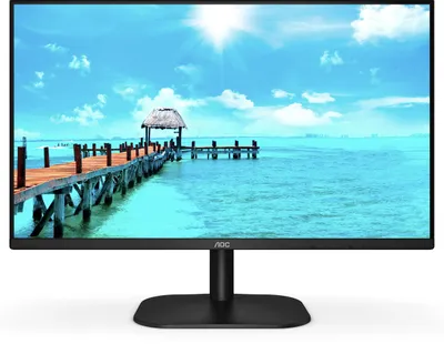 Монитор 27&amp;quot; AOC 27B2AM черный (1920x1080, VA, 75hz, 4ms, 250cd, 4000:1, D-Sub, HDMI, Speakers)