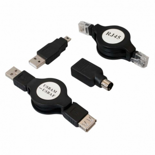 Комплект переходников + мышь  CBR <CT08>Travel Computer Cable Maxi