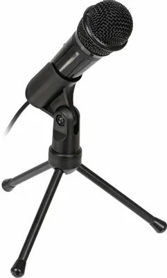 Микрофон Ritmix RDM-120, черный [15120024]