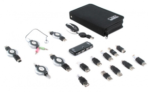 Комплект переходников + мышь CBR <CT09> Travel Computer Cable Maxi