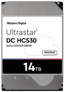 Жесткий диск 14Tb SATA Server Ultrastar DC HC530 7200 6Gb/s 512MB 1 year warranty  WUH721414ALE6L0