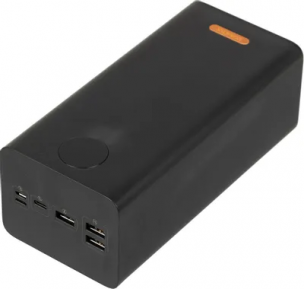 Мобильный аккумулятор Romoss PEA60, 60000мAч, 22.5 Вт, USB-A - 3 шт, USB-C - 1 шт, дисплей, черный