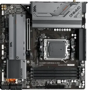 Материнская плата GIGABYTE B650M GAMING X AX (RTL) AM5 &amp;lt;B650&amp;gt; PCI-E HDMI+2xDP 2.5GbLAN+WiFi SATA RAID MicroATX 4DDR5