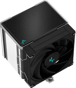 Устройство охлаждения(кулер) Deepcool &lt;R-AK500-BKNNMT-G&gt; AK500 (4пин, 115x/1200/1700/2011/2066/AM4/AM5,28дБ,500-1850об/мин,Al+ тепл.трубки)