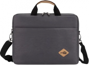 Сумка для ноутбука PC Pet PCP15A3GY 15.6" темно-серый полиэстер