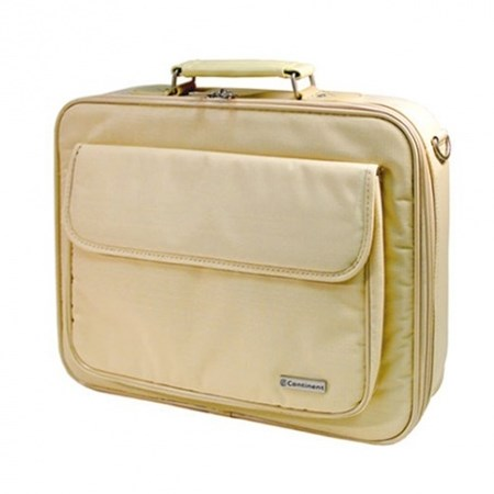 Сумка для ноутбука Continent CC03 Beige (полиэстер, бежевая, 15.6&amp;quot;-16&amp;quot;, внут. 40x30x5 см)