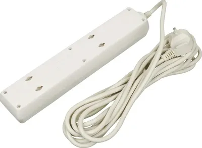 Сетевой фильтр Buro 500SH-5-W, 5м, белый