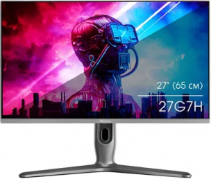Монитор 27&amp;quot;  Hisense 27G7H темно-серый (2560x1440, 170Hz, IPS, Mini-LED, 1мс, 1000:1, 600cd HDMI, DP, Pivot)