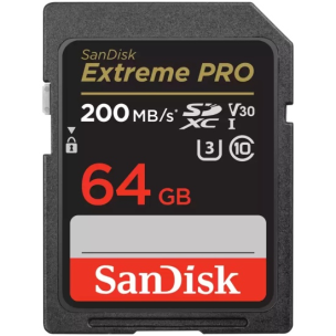 Карта памяти SDSDXXU-064G-GN4IN SanDisk Extreme PRO &amp;lt;SDSDXXU-064G-GN4IN&amp;gt; SDXC Memory Card 64Gb UHS-I U3 Class10 V30