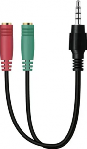 Гарнитура Defender Scrapper 500, для компьютера и игровых консолей, накладные, проводные, черный / красный [64500]