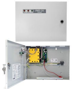 Резервированный источник питания РИП-24 (исп.01)  24 В 3 А, под акк. 7 Ач - 2 шт, микропроцессорное управление