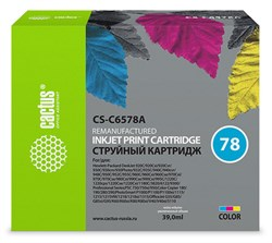 Картридж Cactus CS-C6578A (№78) Color для hp DJ DJ900 серии/1180C/1220C(PS)/3820/6122/6127