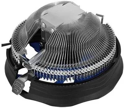 Устройство охлаждения Aerocool VERKHO PLUS PWM Soc-AM5/AM4/1151/1200/1700 4-pin 10-27dB Al 110W 271gr Ret