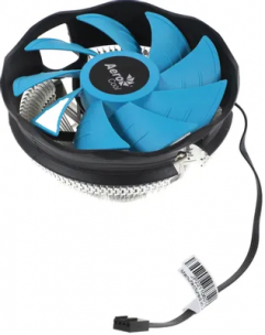 Устройство охлаждения Aerocool VERKHO PLUS PWM Soc-AM5/AM4/1151/1200/1700 4-pin 10-27dB Al 110W 271gr Ret