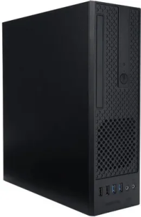 Корпус mATX In Win CJ708BL IP-S265AU7-2, Slim-Tower, 260Вт, черный [cj708bl 6137379]