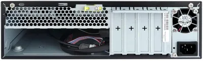 Корпус mATX In Win CJ708BL IP-S265AU7-2, Slim-Tower, 260Вт, черный [cj708bl 6137379]