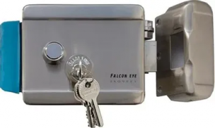 Замок электромеханический Falcon Eye FE-2369 сталь серебристый