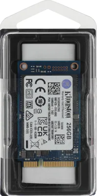 SSD накопитель 256 Gb mSATA Kingston KC600 &amp;lt;SKC600MS/256G&amp;gt; 3D TLC, R/W 550/500MB/s, IOPs 90 000/80 000, TBW 150, DWPD 0.32