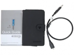 Внешний бокс Zalman &amp;lt; ZM-VE500 Black &amp;gt; (EXT BOX для внешнего подключения 2.5&amp;quot;SATA HDD, USB3.0)