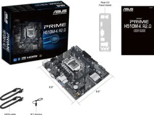Материнская плата ASUS PRIME H510M-K R2.0, LGA 1200, Intel H470, mATX, Ret